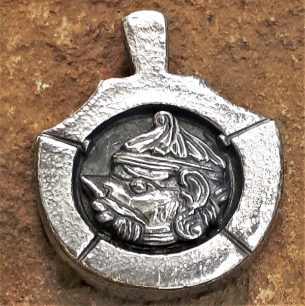 Pendentif rustre d'Aix en Provence argent