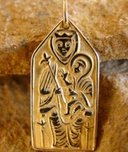 Médaille vierge du Puy or