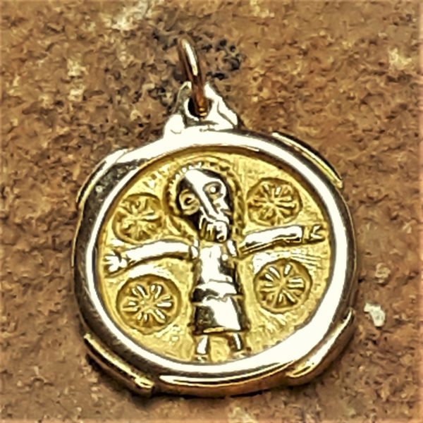 Médaille christ de Cayssac or